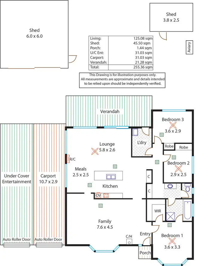 Floorplan of Homely house listing, 10 Lynette Lane, Salisbury Downs SA 5108