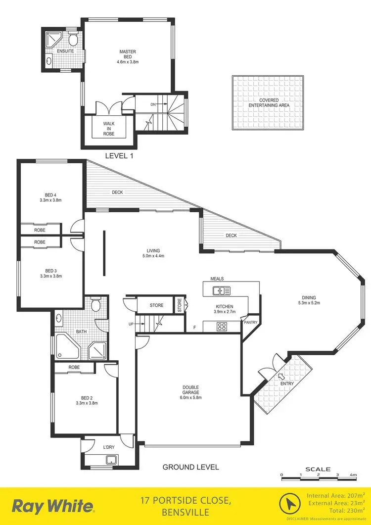 Floorplan of Homely house listing, 17 Portside Close, Bensville NSW 2251