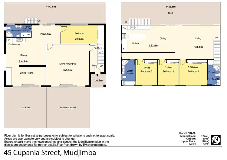 Floorplan of Homely house listing, 45 Cupania Street, Mudjimba QLD 4564
