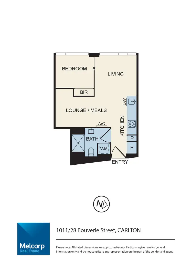 Floorplan of Homely apartment listing, 1011/28 Bouverie Street, Carlton VIC 3053