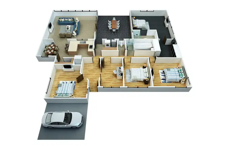 Floorplan of Homely house listing, 4 O'Sullivan Drive, Camillo WA 6111