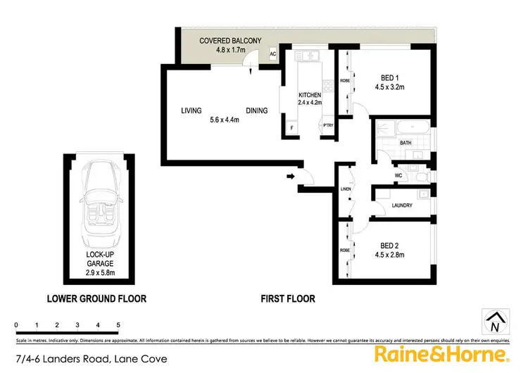 Floorplan of Homely apartment listing, 7/4-6 Landers Road, Lane Cove NSW 2066