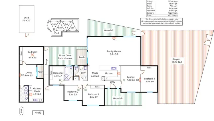 Floorplan of Homely house listing, 1 Jet Road, Salisbury East SA 5109