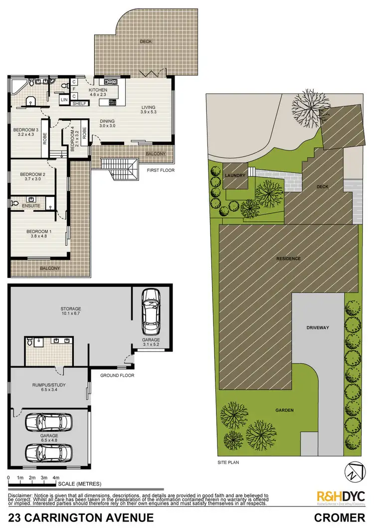 Floorplan of Homely house listing, 23 Carrington Avenue, Cromer NSW 2099