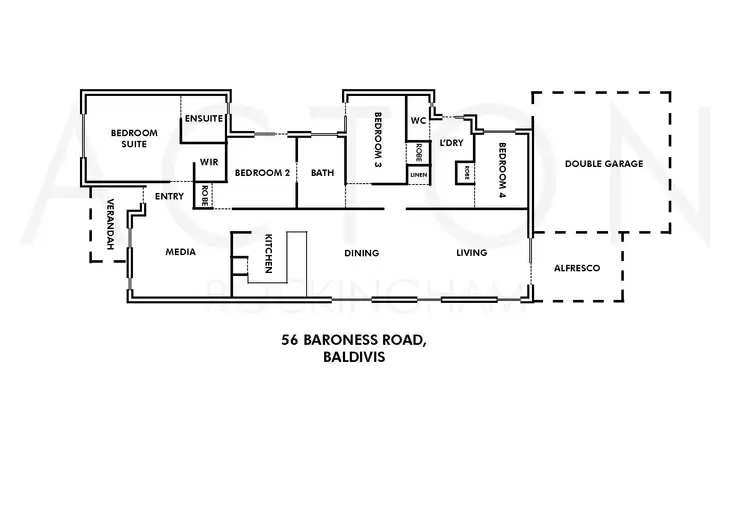 Floorplan of Homely house listing, 56 Baroness Road, Baldivis WA 6171