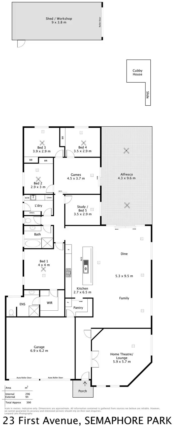 Floorplan of Homely house listing, 23 First Avenue, Semaphore Park SA 5019