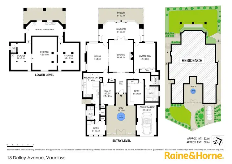 Floorplan of Homely house listing, 18 Dalley Avenue, Vaucluse NSW 2030