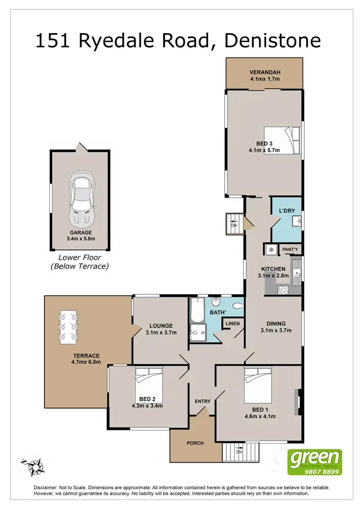 Floorplan of Homely house listing, 151 Ryedale Road, Denistone NSW 2114