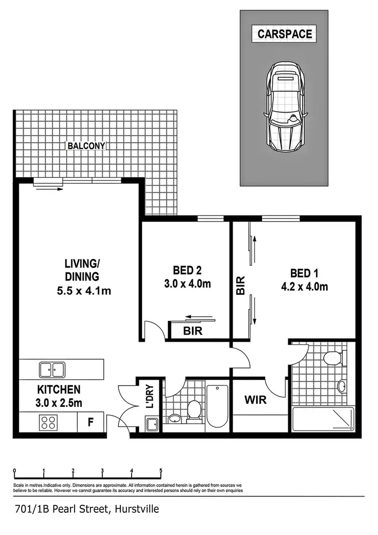 Floorplan of Homely apartment listing, Address available on request