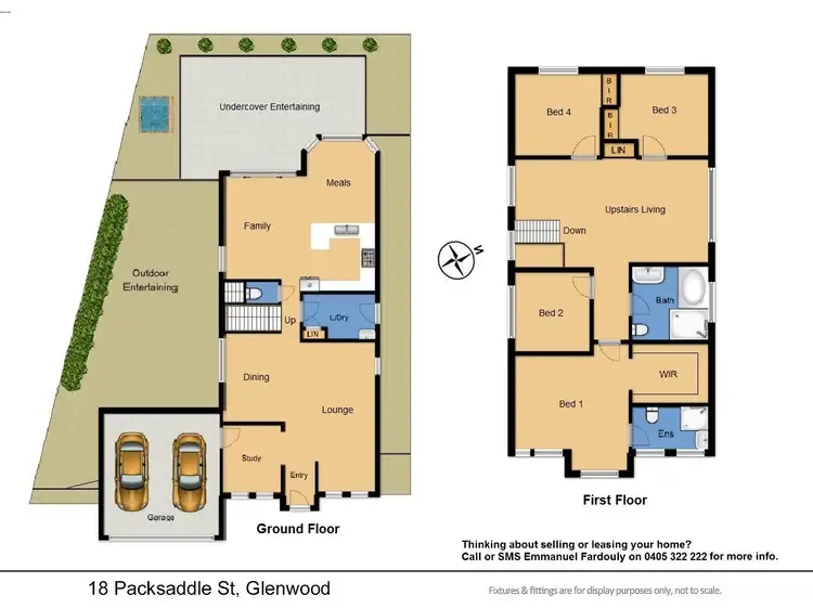 Floorplan of Homely house listing, 18 Packsaddle Street, Glenwood NSW 2768