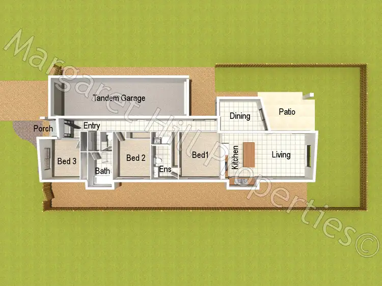 Floorplan of Homely house listing, 3 Swiftlet Way, Bohle Plains QLD 4817