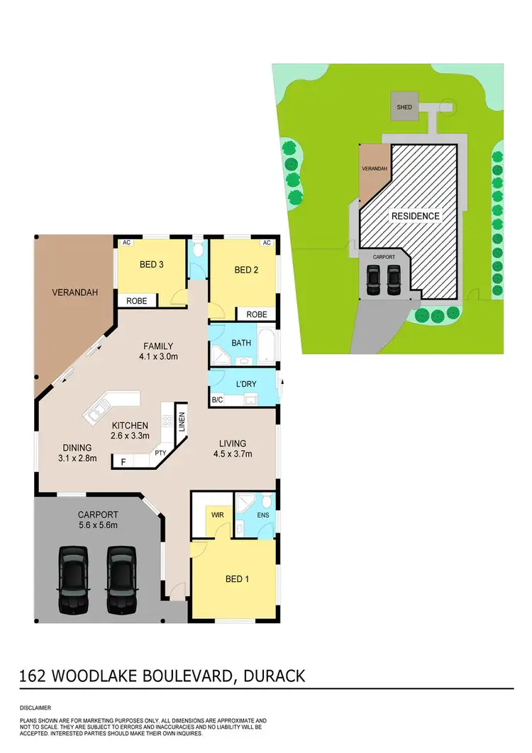 Floorplan of Homely house listing, 162 Woodlake Boulevard, Durack NT 830