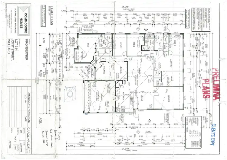 Floorplan of Homely house listing, 129 Barker Road, Wellard WA 6170