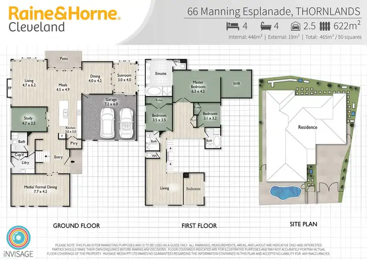 Floorplan of Homely house listing, 66 Manning Esplanade, Thornlands QLD 4164