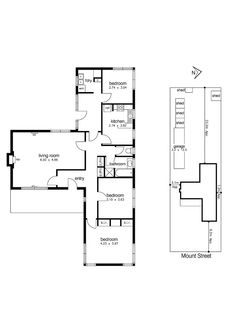 Floorplan of Homely house listing, 45 Mount Street, Altona VIC 3018