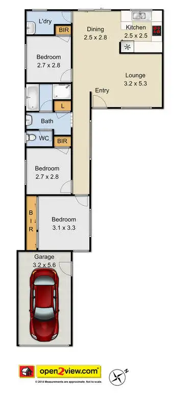 Floorplan of Homely house listing, 70A Derby Street, Rooty Hill NSW 2766