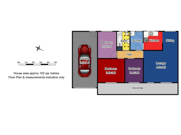 Floorplan of Homely house listing, 4 Bundarra Crescent, Orange NSW 2800
