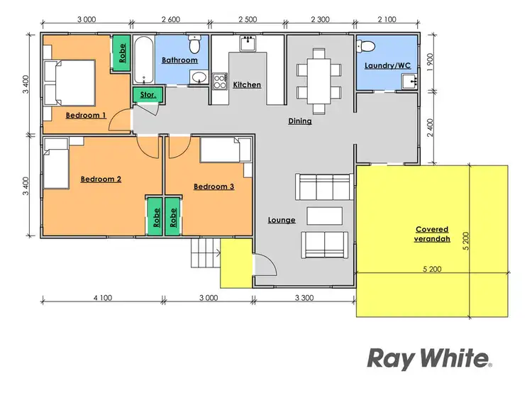 Floorplan of Homely house listing, 19 Robertson Street, Taree NSW 2430