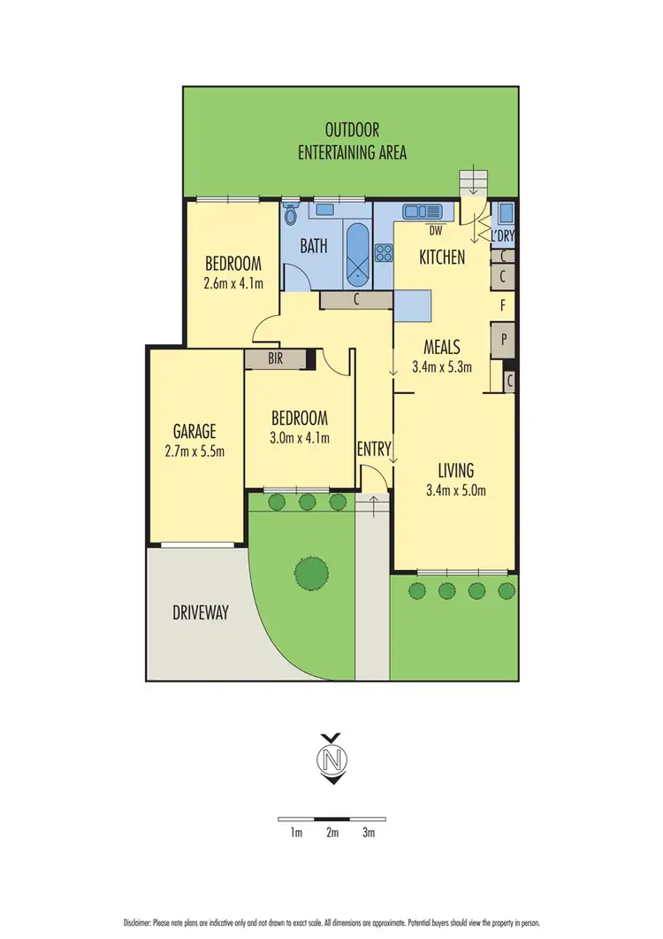 Floorplan of Homely house listing, 2/25 Bradley Street, Newport VIC 3015