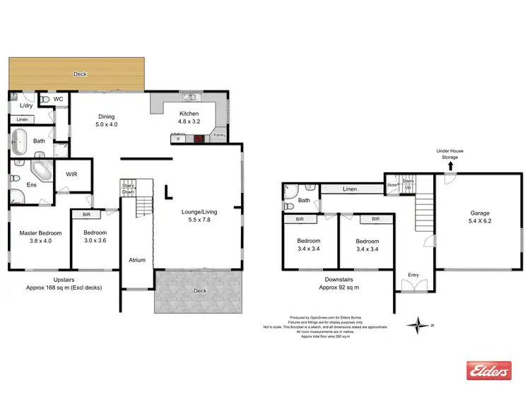Floorplan of Homely house listing, 20 Lorrie Place, Park Grove TAS 7320