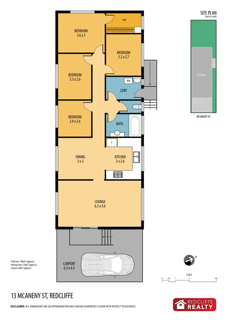 Floorplan of Homely house listing, 13 McAneny Street, Redcliffe QLD 4020