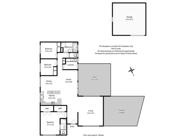 Floorplan of Homely house listing, 1 Young Street, Carlton TAS 7173