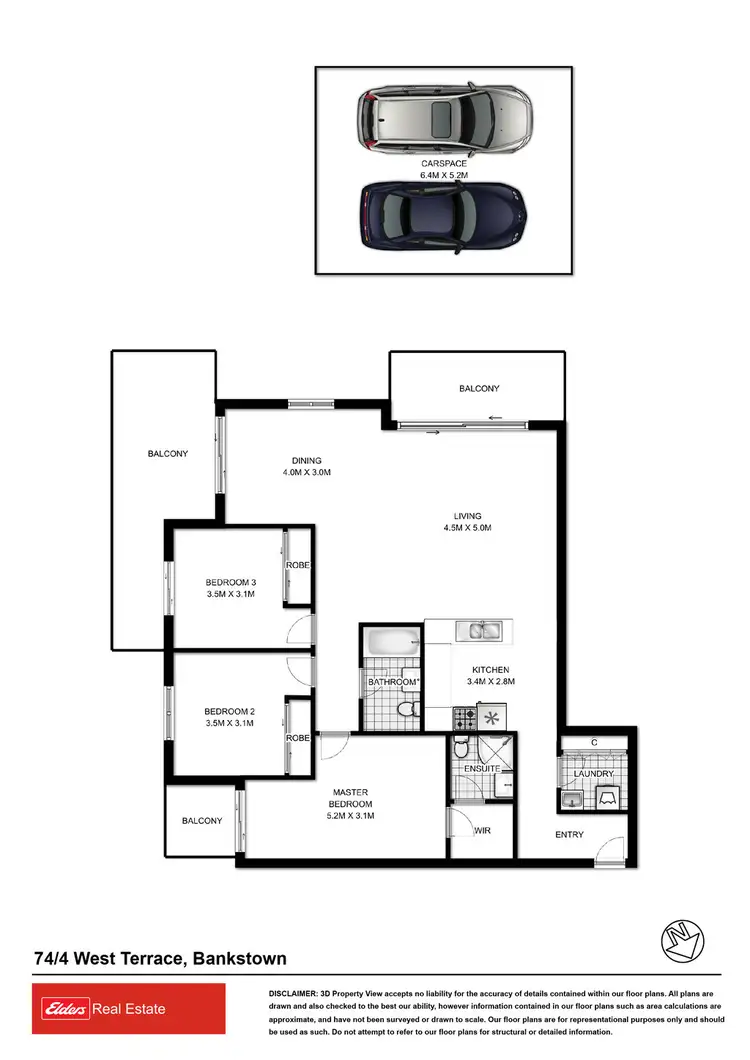 Floorplan of Homely unit listing, 78/4 West Terrace, Bankstown NSW 2200
