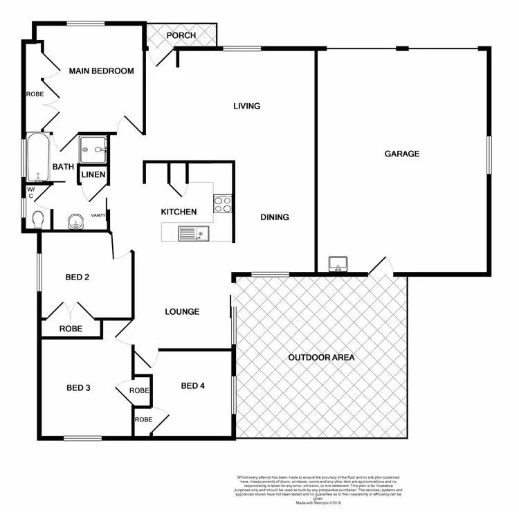 Floorplan of Homely house listing, 28 Benjamin Circle, Rutherford NSW 2320