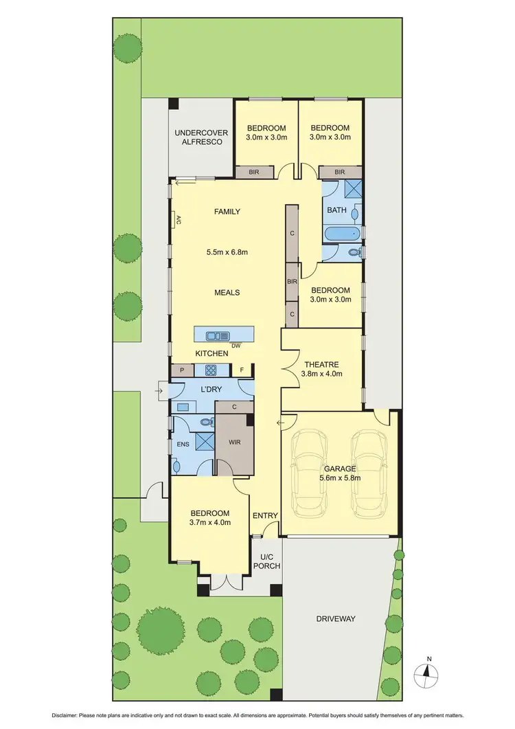 Floorplan of Homely house listing, 17 Bronte Crescent, Doreen VIC 3754