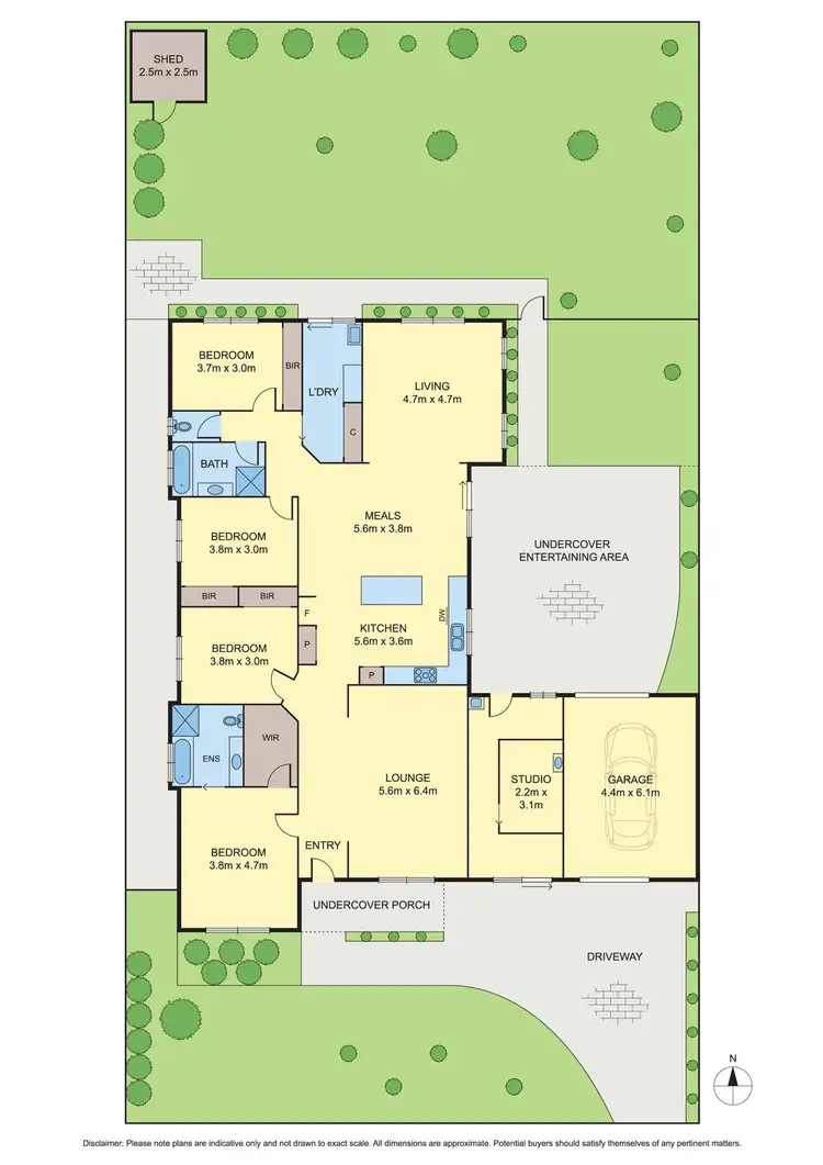 Floorplan of Homely house listing, 120 Harmony Drive, Tarneit VIC 3029