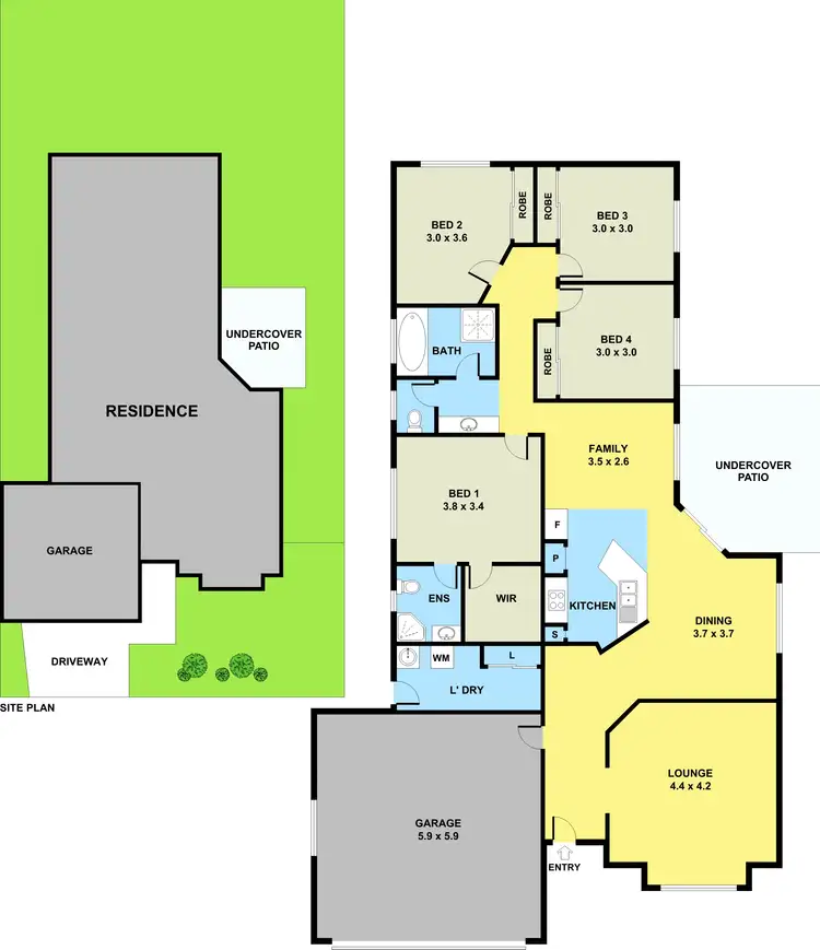 Floorplan of Homely house listing, 12 Fred Pham Crescent, Doolandella QLD 4077