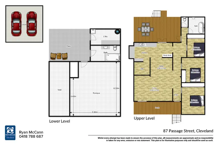 Floorplan of Homely house listing, 87 Passage Street, Cleveland QLD 4163