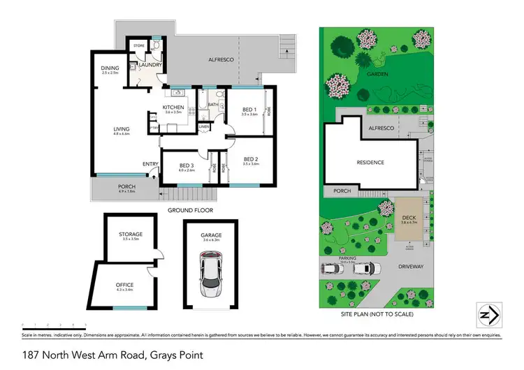 Floorplan of Homely house listing, 187 North West Arm Road, Grays Point NSW 2232