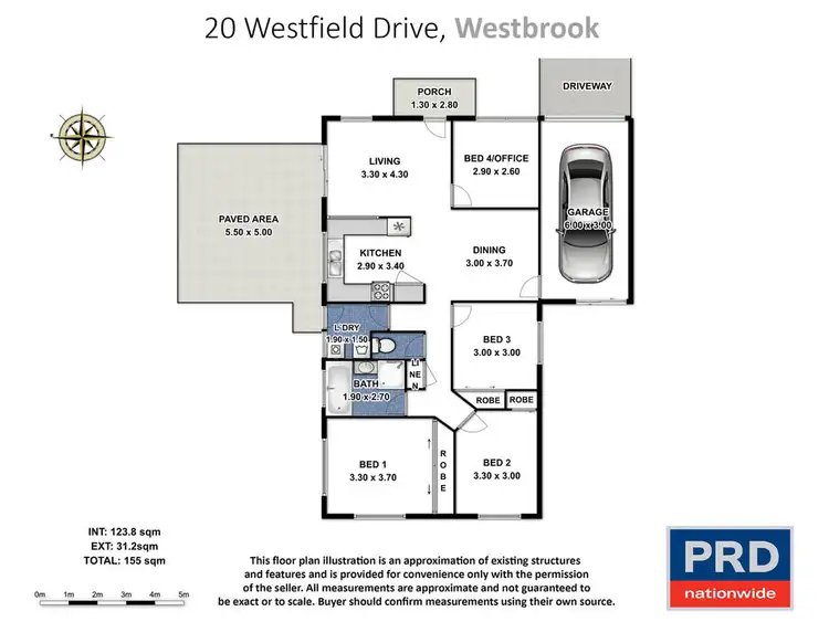 Floorplan of Homely house listing, Lot 2, 20 WESTFIELD DR, Westbrook QLD 4350