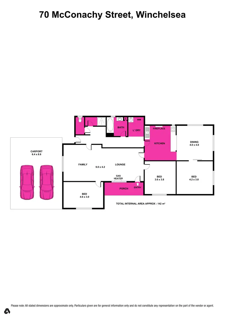 Floorplan of Homely house listing, 70 McConachy Street, Winchelsea VIC 3241