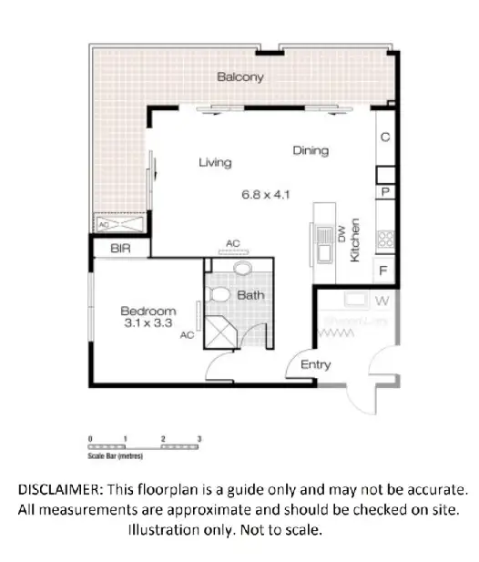 Floorplan of Homely apartment listing, 56/20 Royal Street, East Perth WA 6004