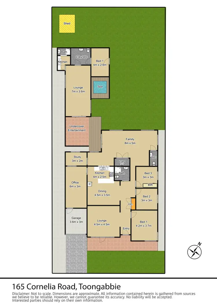Floorplan of Homely house listing, 165 Cornelia Rd, Toongabbie NSW 2146