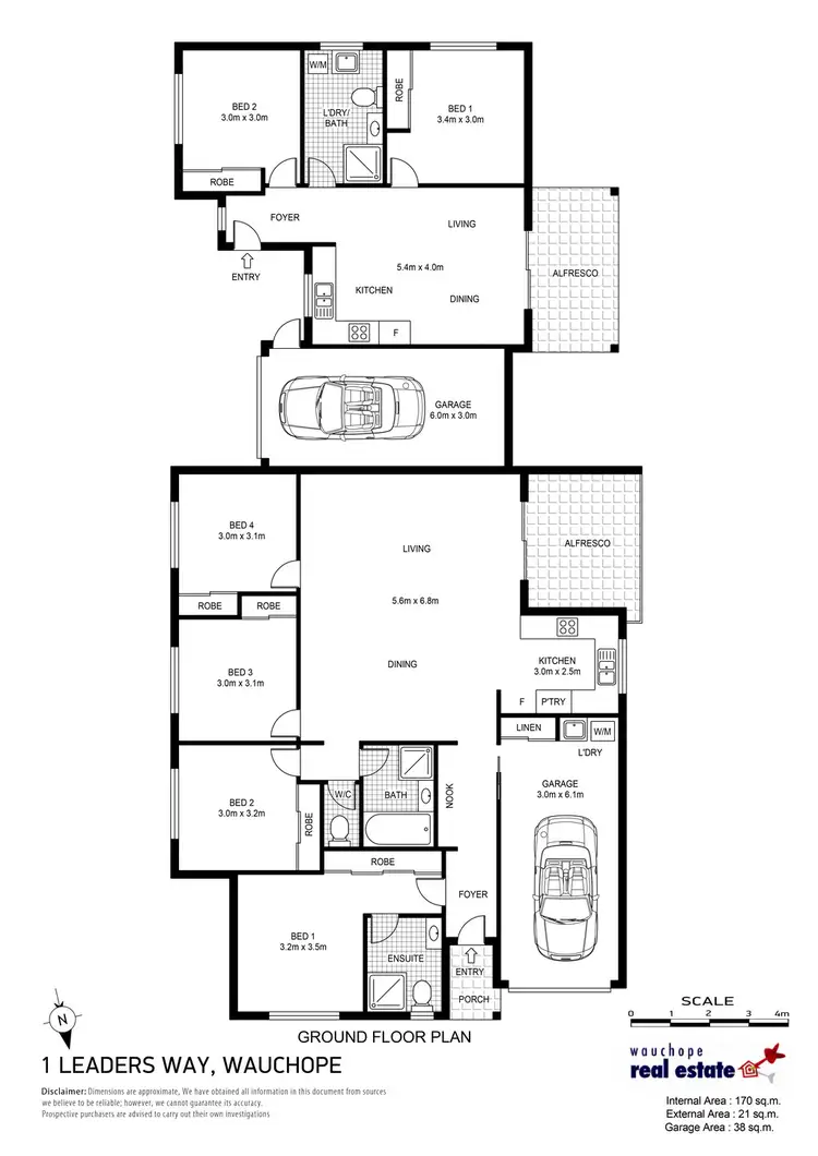 Floorplan of Homely house listing, 1 Whipcrack Terrace, Wauchope NSW 2446