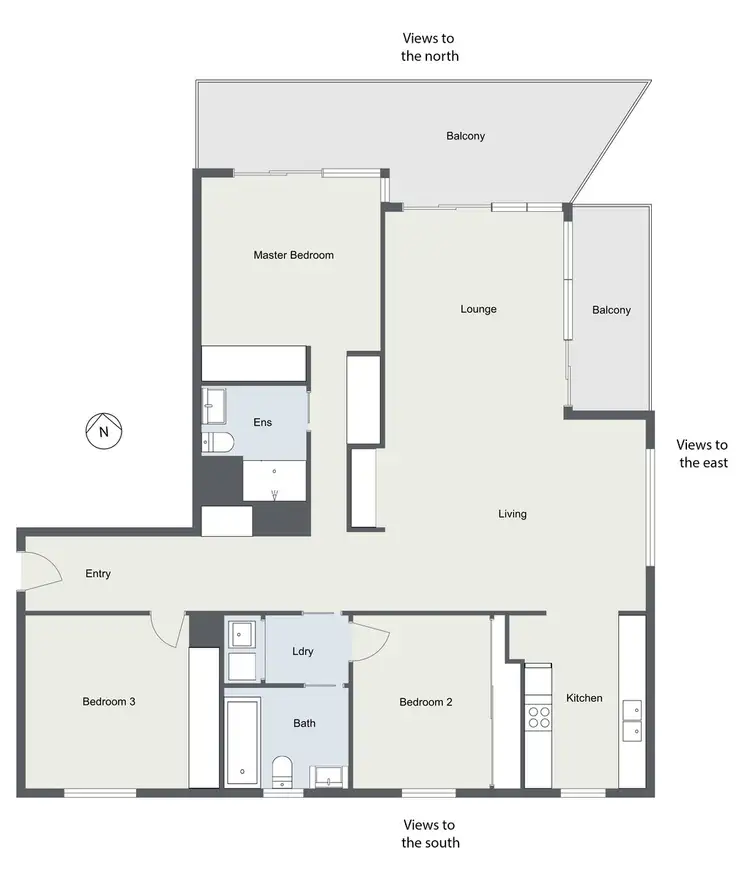 Floorplan of Homely apartment listing, 152/98 Corinna Street, Phillip ACT 2606