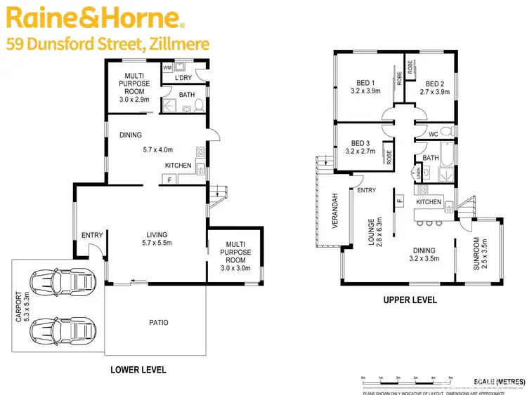 Floorplan of Homely house listing, 59 DUNSFORD STREET, Zillmere QLD 4034