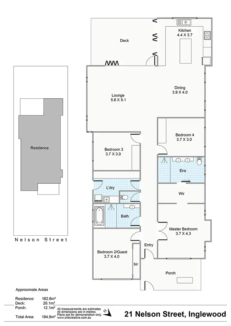 Floorplan of Homely house listing, 21 Nelson Street, Inglewood WA 6052