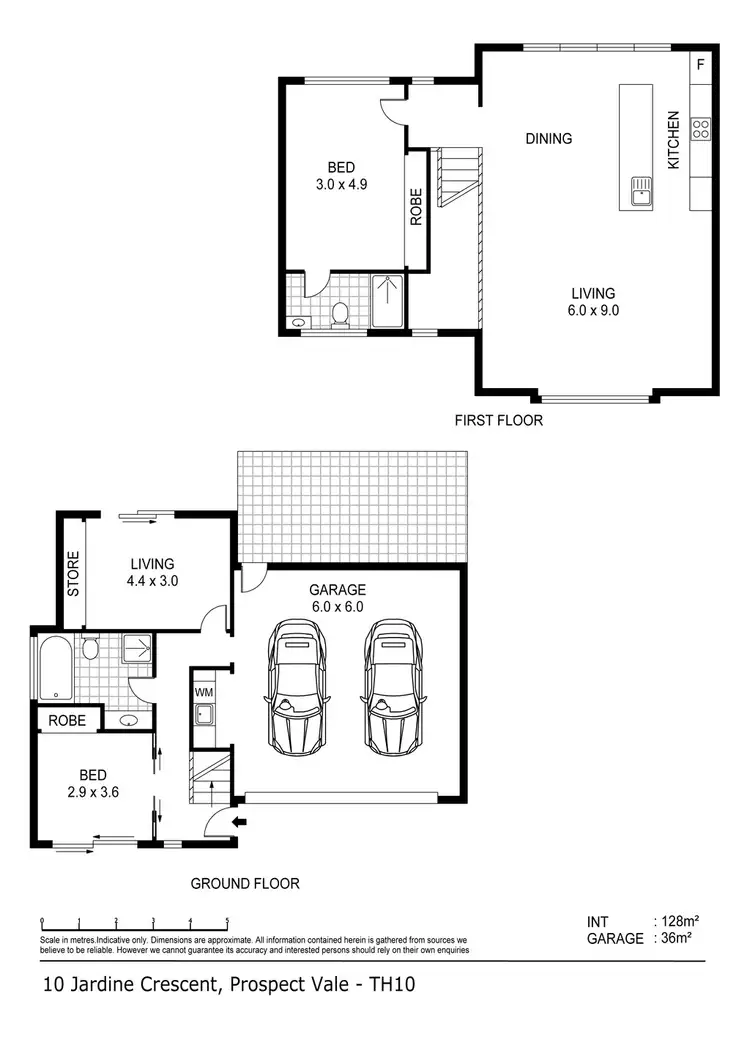Floorplan of Homely unit listing, 10/10 Jardine Cres, Prospect Vale TAS 7250