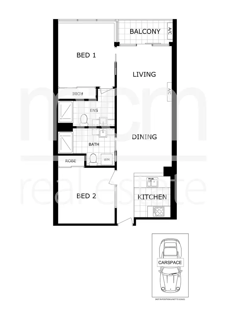 Floorplan of Homely apartment listing, 1810/241 City Road, Southbank VIC 3006
