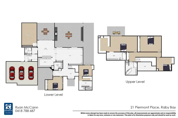 Floorplan of Homely house listing, 21 Piermont Place, Raby Bay QLD 4163