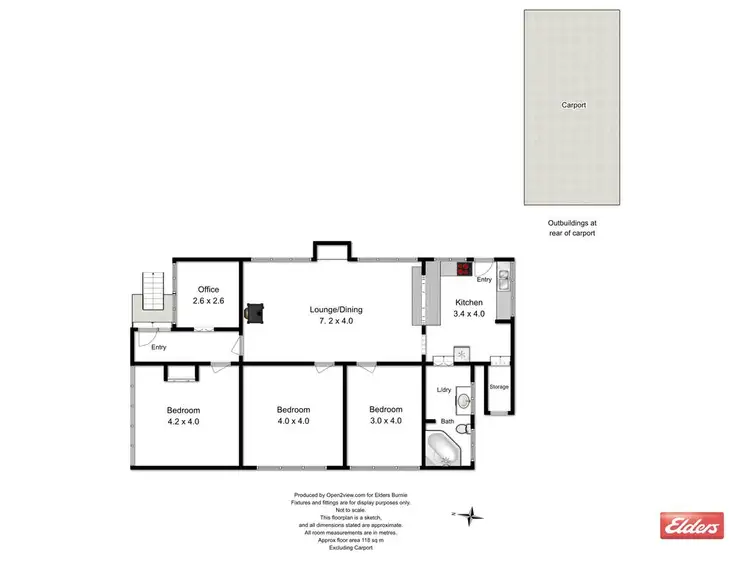 Floorplan of Homely house listing, 33-35 Dixon Street, Queenstown TAS 7467