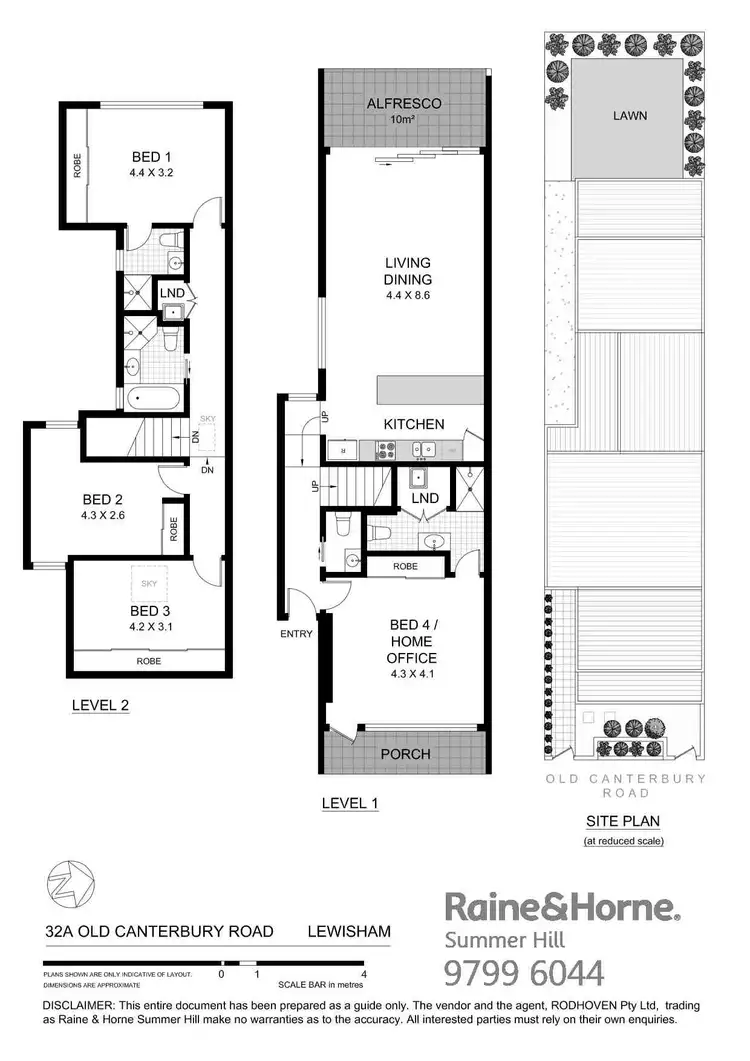 Floorplan of Homely house listing, 32A Old Canterbury Road, Lewisham NSW 2049