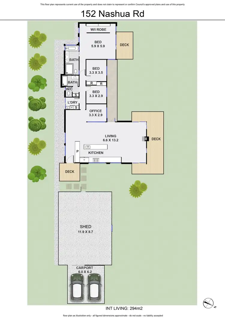 Floorplan of Homely rural property listing, 152 Nashua Road, Fernleigh NSW 2479