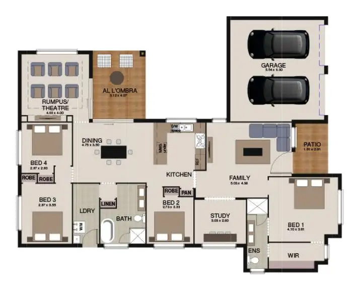 Floorplan of Homely house listing, 30 Firetail Street, South Nowra NSW 2541