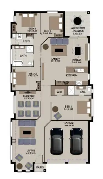 Floorplan of Homely house listing, 32 Firetail Street, South Nowra NSW 2541