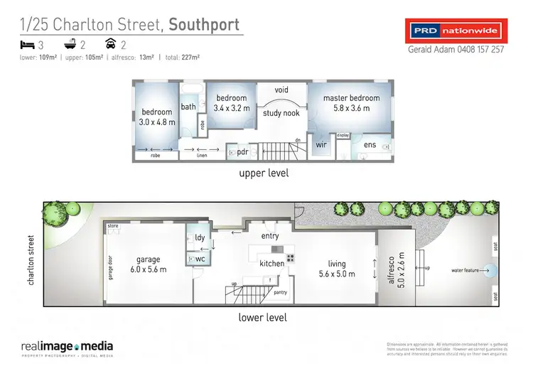 Floorplan of Homely house listing, 1/25 Charlton Street, Southport QLD 4215
